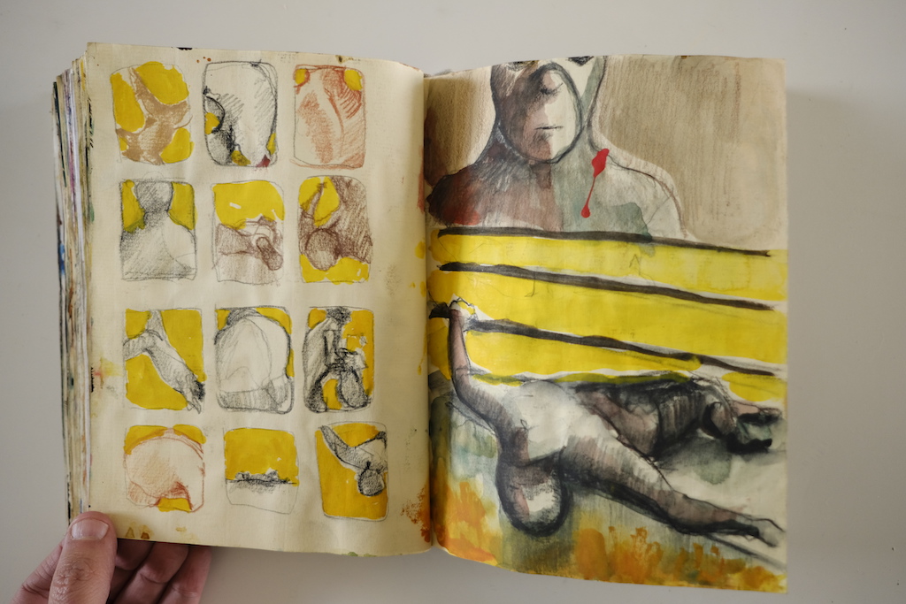 sketchbooks | carnet-2009 | © patrice de Santa Coloma