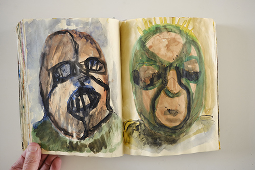cuadernos | carnet-2009 | &copy; patrice de Santa Coloma