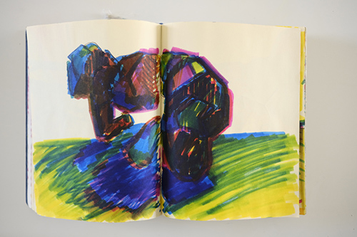cuadernos | carnet-2009 | &copy; patrice de Santa Coloma