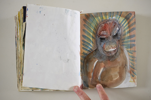 cuadernos | carnet-2009 | &copy; patrice de Santa Coloma