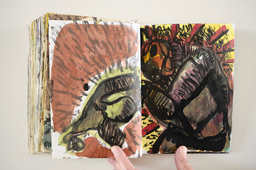 cuadernos | carnet-2009 | &copy; patrice de Santa Coloma
