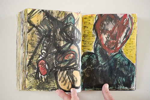 cuadernos | carnet-2009 | &copy; patrice de Santa Coloma