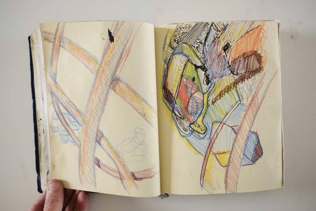 sketchbooks | carnet-2012 | © patrice de Santa Coloma