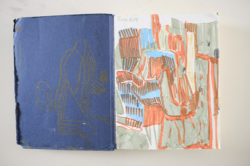 cuadernos | carnet-2018 | &copy; patrice de Santa Coloma