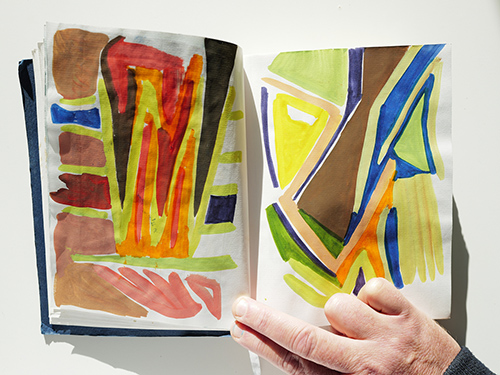 sketchbooks | carnet-2024 | &copy; patrice de Santa Coloma