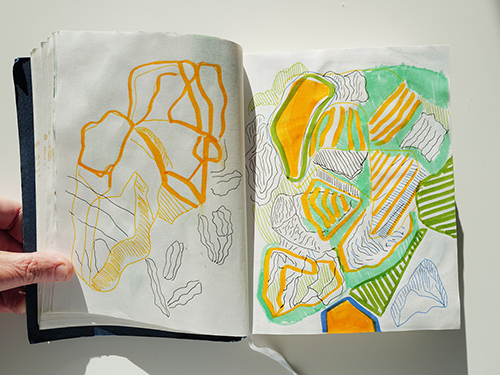 sketchbooks | carnet-2024 | &copy; patrice de Santa Coloma