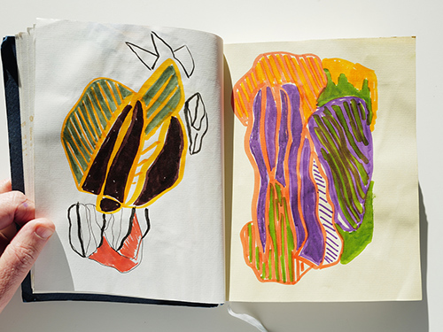 sketchbooks | carnet-2024 | &copy; patrice de Santa Coloma