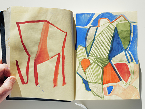 sketchbooks | carnet-2024 | &copy; patrice de Santa Coloma