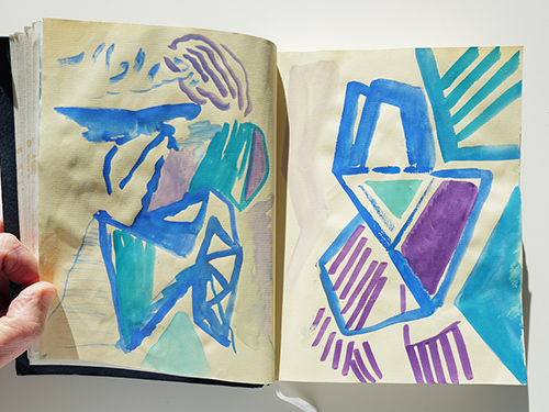 sketchbooks | carnet-2024 | &copy; patrice de Santa Coloma