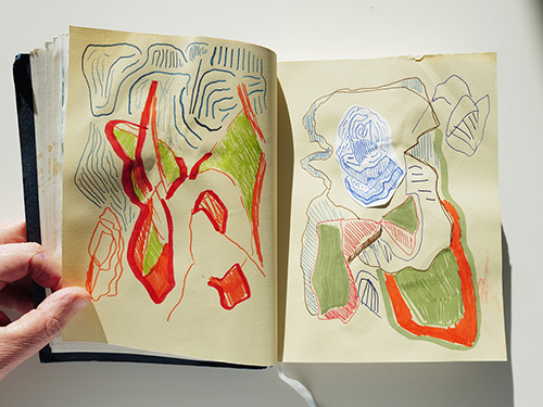 sketchbooks | carnet-2024 | &copy; patrice de Santa Coloma