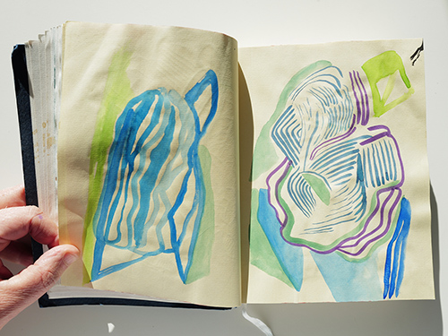 sketchbooks | carnet-2024 | &copy; patrice de Santa Coloma