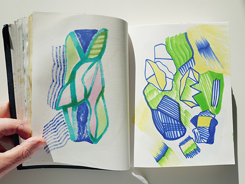 sketchbooks | carnet-2024 | &copy; patrice de Santa Coloma