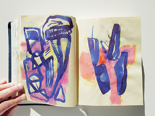 sketchbooks | carnet-2024 | &copy; patrice de Santa Coloma
