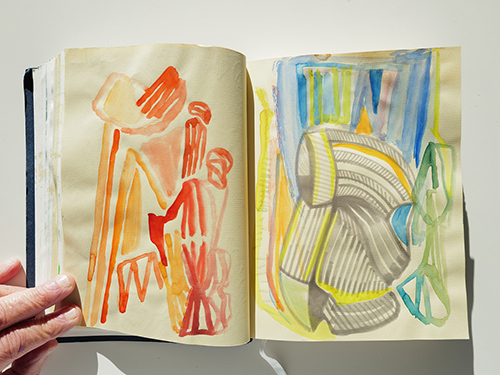 sketchbooks | carnet-2024 | &copy; patrice de Santa Coloma