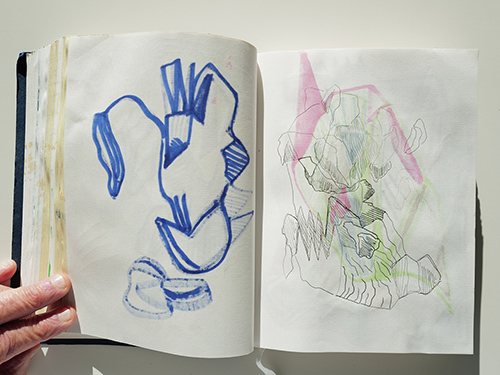 sketchbooks | carnet-2024 | &copy; patrice de Santa Coloma