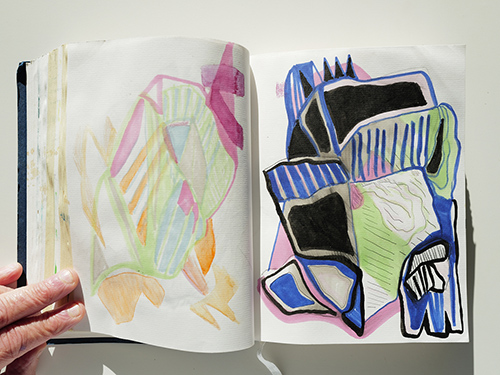 sketchbooks | carnet-2024 | &copy; patrice de Santa Coloma
