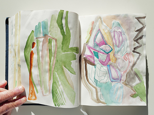 sketchbooks | carnet-2024 | &copy; patrice de Santa Coloma