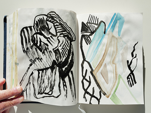 sketchbooks | carnet-2024 | &copy; patrice de Santa Coloma