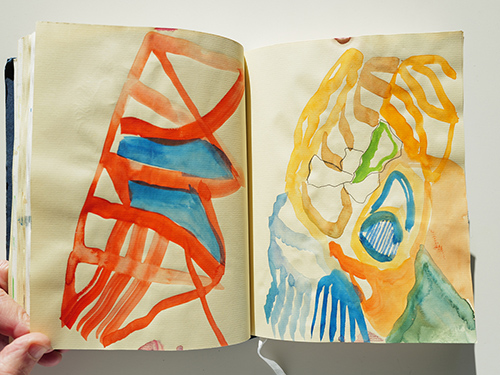 sketchbooks | carnet-2024 | &copy; patrice de Santa Coloma
