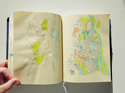 sketchbooks | carnet-2024 | &copy; patrice de Santa Coloma