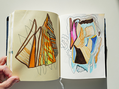 sketchbooks | carnet-2024 | &copy; patrice de Santa Coloma