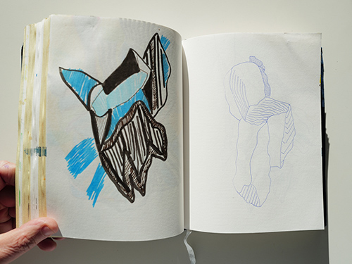 sketchbooks | carnet-2024 | &copy; patrice de Santa Coloma