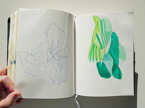 sketchbooks | carnet-2024 | &copy; patrice de Santa Coloma