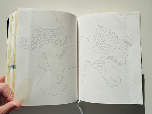 sketchbooks | carnet-2024 | &copy; patrice de Santa Coloma