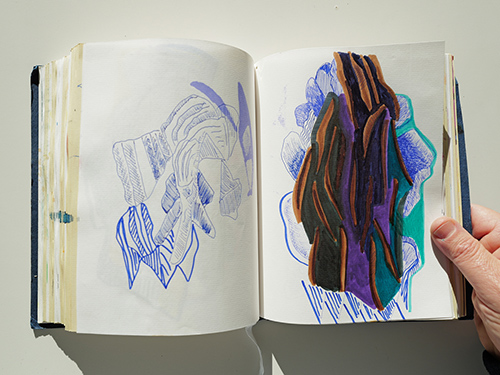 sketchbooks | carnet-2024 | &copy; patrice de Santa Coloma
