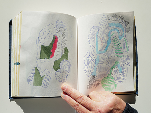 sketchbooks | carnet-2024 | &copy; patrice de Santa Coloma