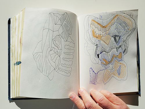 sketchbooks | carnet-2024 | &copy; patrice de Santa Coloma