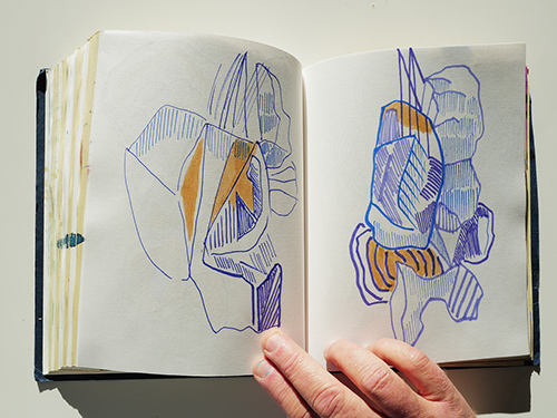 sketchbooks | carnet-2024 | &copy; patrice de Santa Coloma