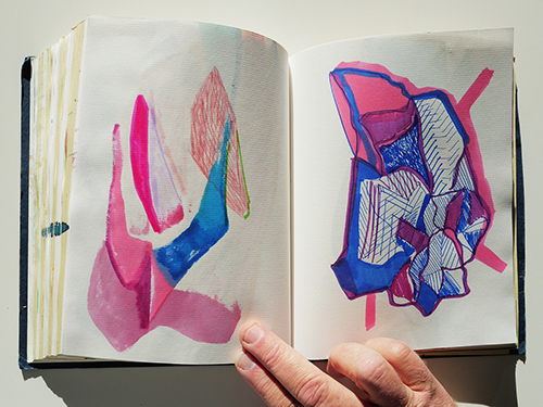 sketchbooks | carnet-2024 | &copy; patrice de Santa Coloma