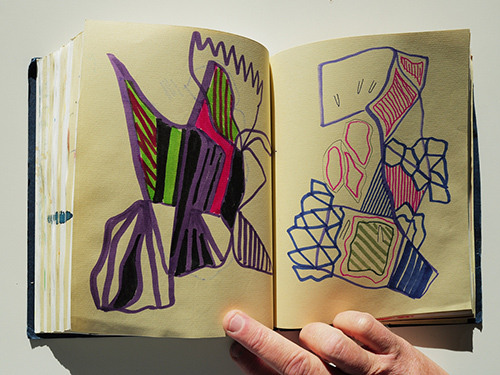 sketchbooks | carnet-2024 | &copy; patrice de Santa Coloma