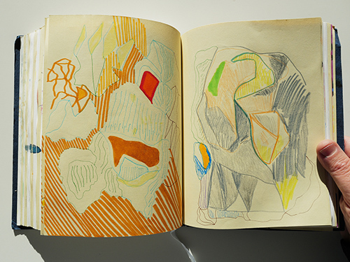 sketchbooks | carnet-2024 | &copy; patrice de Santa Coloma