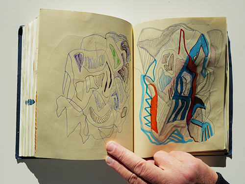 sketchbooks | carnet-2024 | &copy; patrice de Santa Coloma