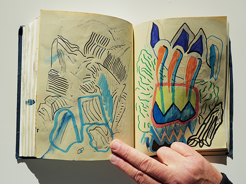 sketchbooks | carnet-2024 | &copy; patrice de Santa Coloma