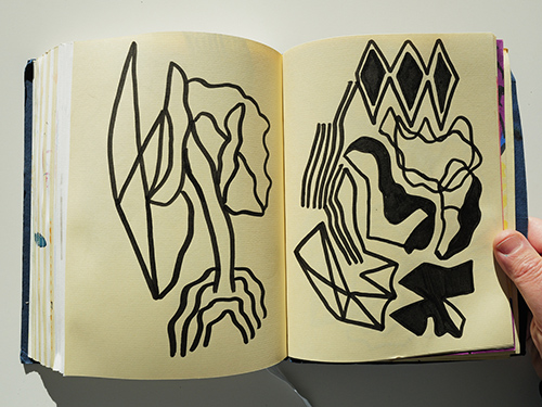sketchbooks | carnet-2024 | &copy; patrice de Santa Coloma