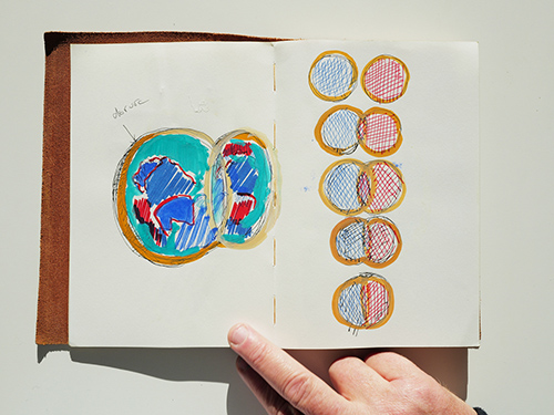 sketchbooks | carnet-2024 | &copy; patrice de Santa Coloma