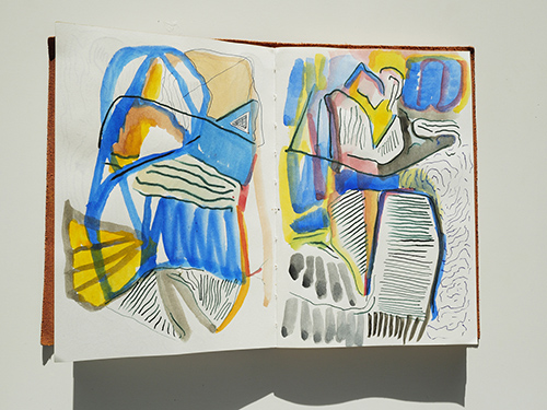 sketchbooks | carnet-2024 | &copy; patrice de Santa Coloma