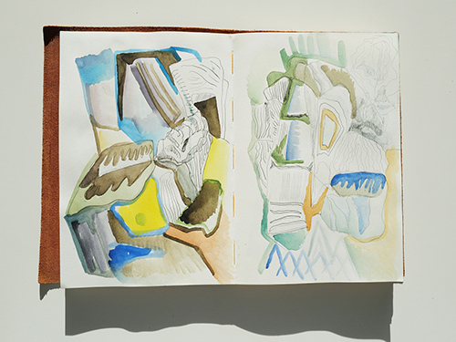 sketchbooks | carnet-2024 | &copy; patrice de Santa Coloma