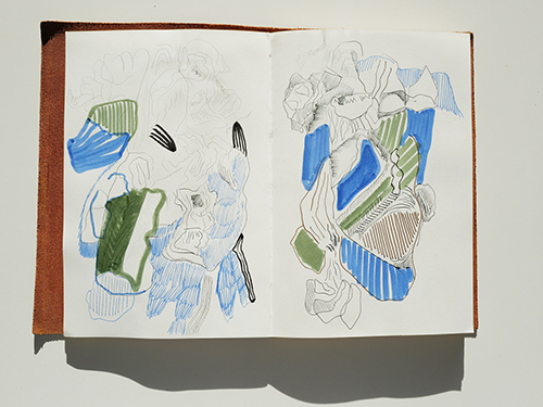 sketchbooks | carnet-2024 | &copy; patrice de Santa Coloma