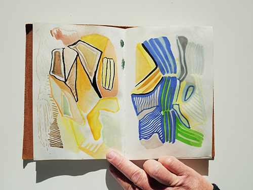 sketchbooks | carnet-2024 | &copy; patrice de Santa Coloma