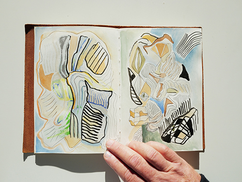 sketchbooks | carnet-2024 | &copy; patrice de Santa Coloma