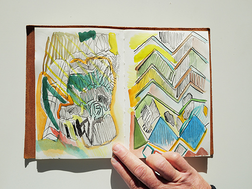 sketchbooks | carnet-2024 | &copy; patrice de Santa Coloma