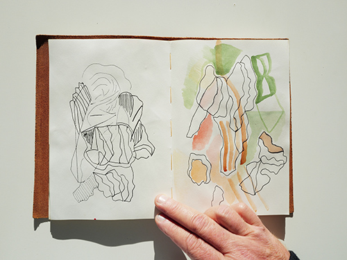 sketchbooks | carnet-2024 | &copy; patrice de Santa Coloma