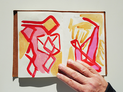 sketchbooks | carnet-2024 | &copy; patrice de Santa Coloma