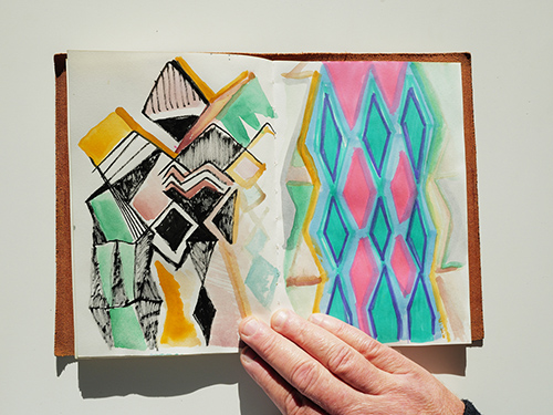 sketchbooks | carnet-2024 | &copy; patrice de Santa Coloma