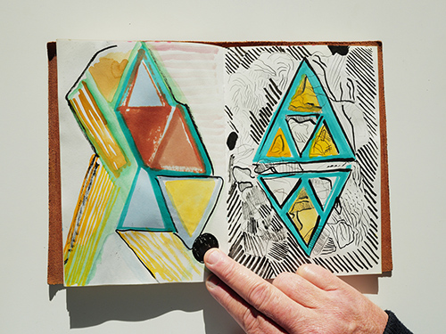sketchbooks | carnet-2024 | &copy; patrice de Santa Coloma