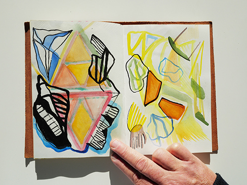 sketchbooks | carnet-2024 | &copy; patrice de Santa Coloma